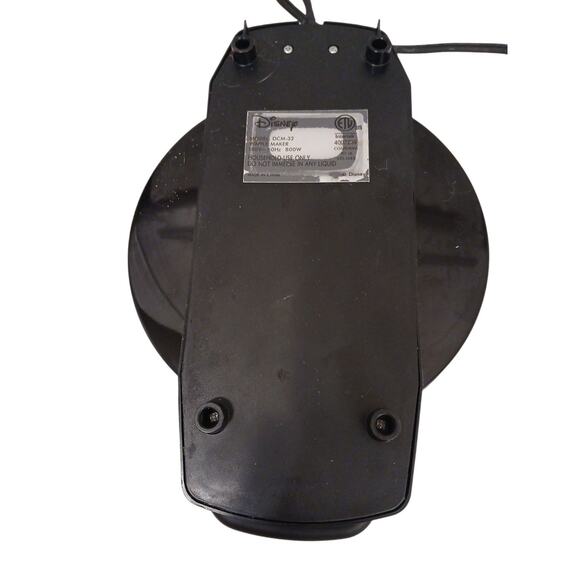 Disney Mickey Mouse Face Waffle Maker Oh Boy! DCM-32 Collectible Cooking Fun New - Picture 8 of 14